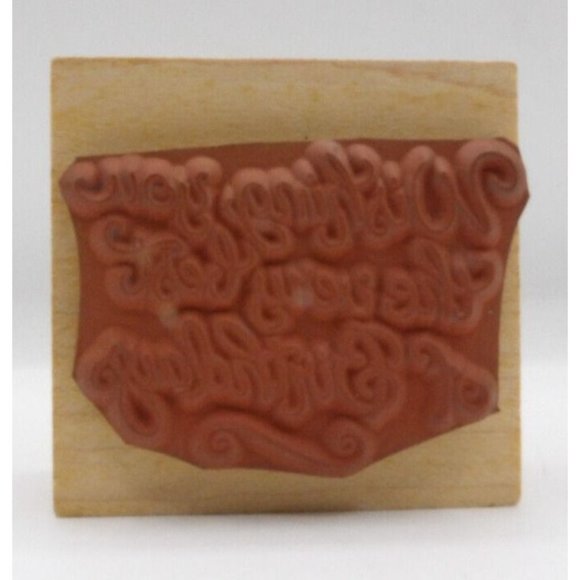 Stamps Birthday Hero Arts  ©1997 2" x 1 7/8" - Picture 2 of 4